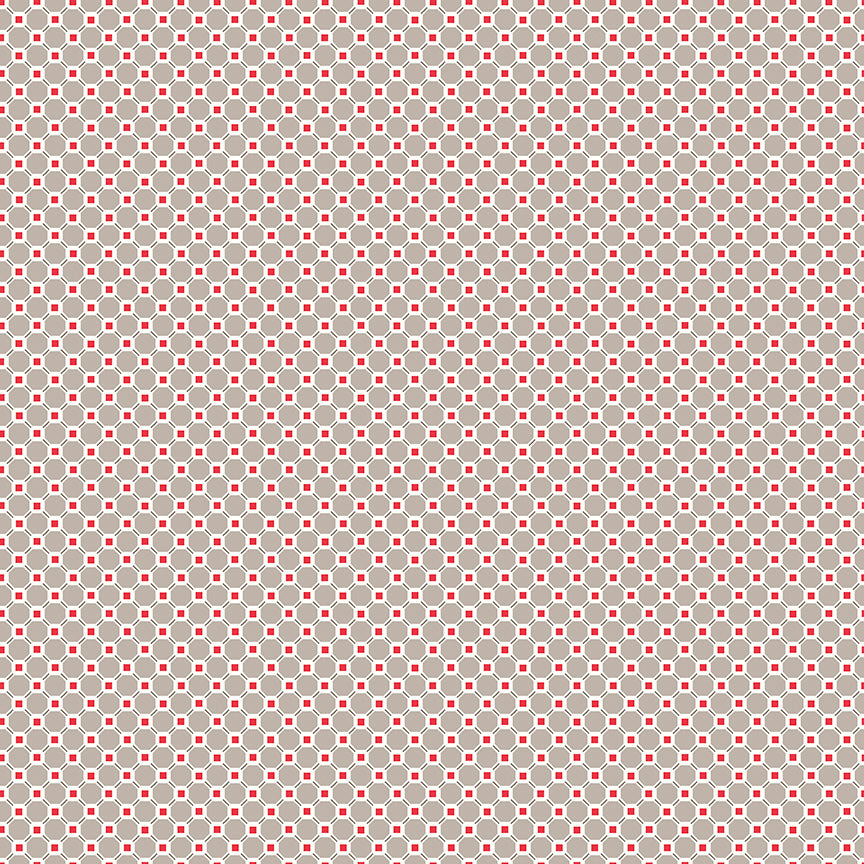 Lori Holt 44-45" 100% Cotton PEWTER C11764 COOKBOOK Collection by Riley Blake