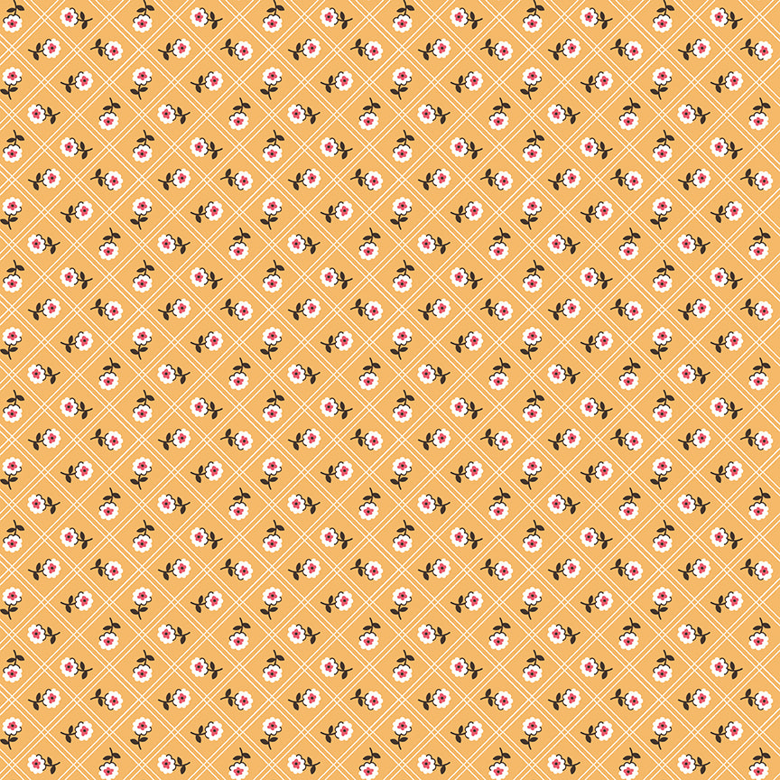 Lori Holt 44-45" 100% Cotton DAISY C12303 PRARIE Collection by Riley Blake