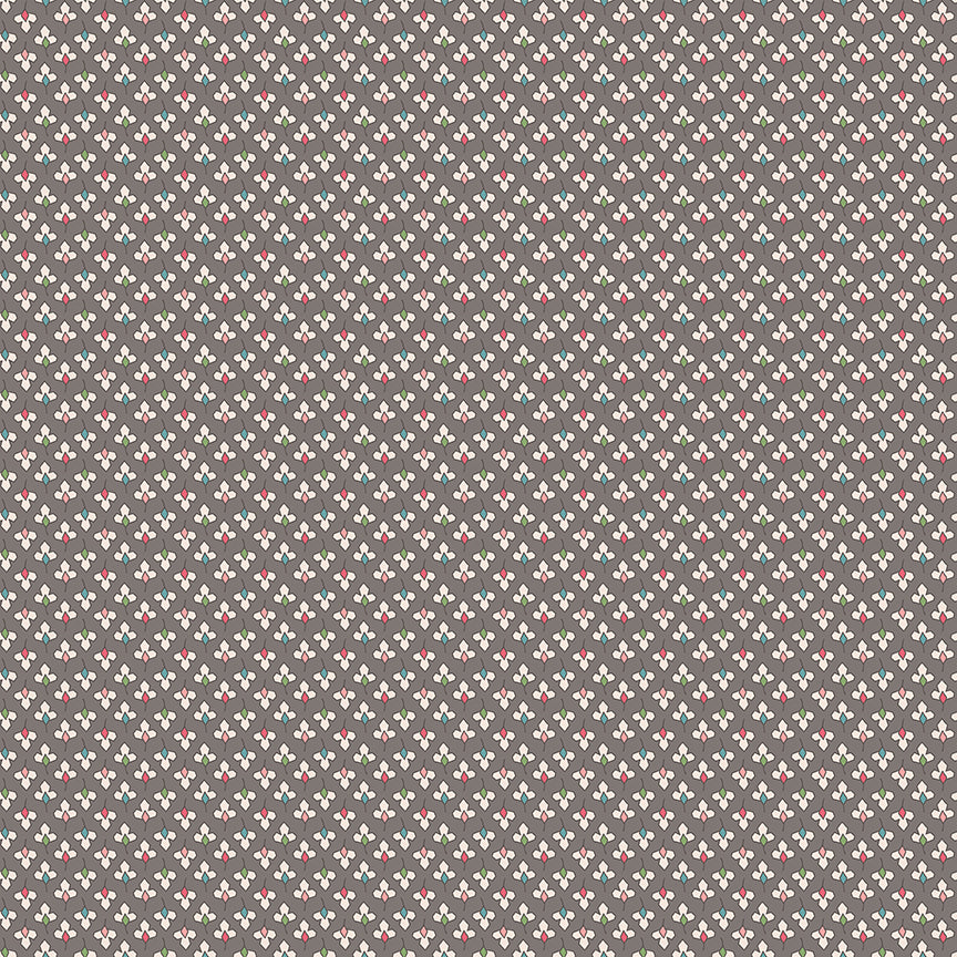 Lori Holt 44-45" 100% Cotton MILKCAN C14904 Home Town Holiday Collection by Riley Blake Designs