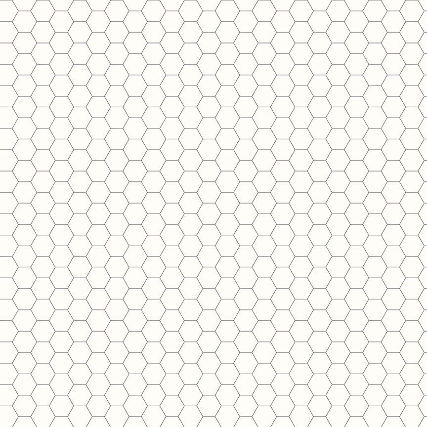 Lori Holt 44-45" 100% Cotton GRAY C6387 BEE BACKGROUNDS Collection by Riley Blake