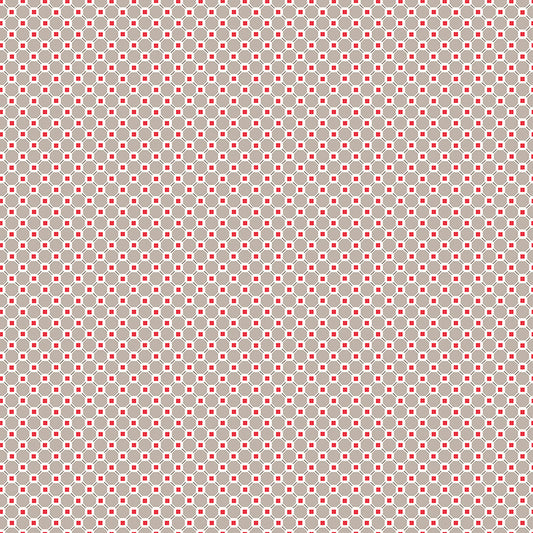 Lori Holt 44-45" 100% Cotton PEWTER C11764 COOKBOOK Collection by Riley Blake