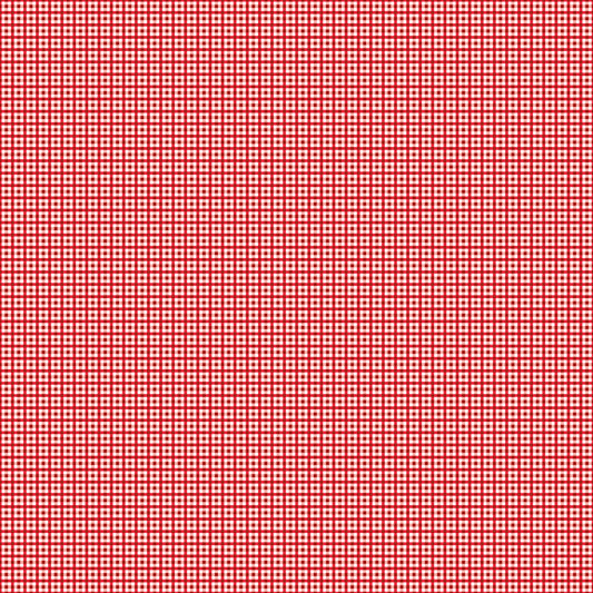 Lori Holt 44-45" 100% Cotton BARNRED C12025 BEE PLAIDS Collection by Riley Blake