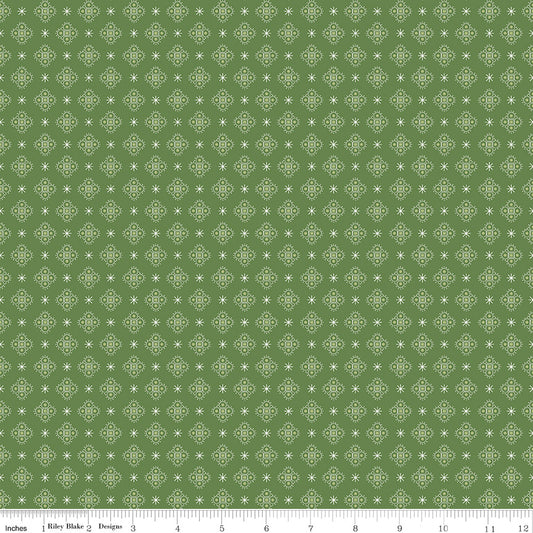 Lori Holt 44-45" 100% Cotton BASIL C12854 CALICO Collection by Riley Blake Designs