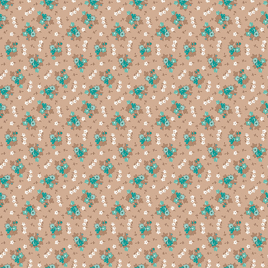 Lori Holt 44-45" 100% Cotton TEADYE C13582 HomeTown Collection by Riley Blake Designs