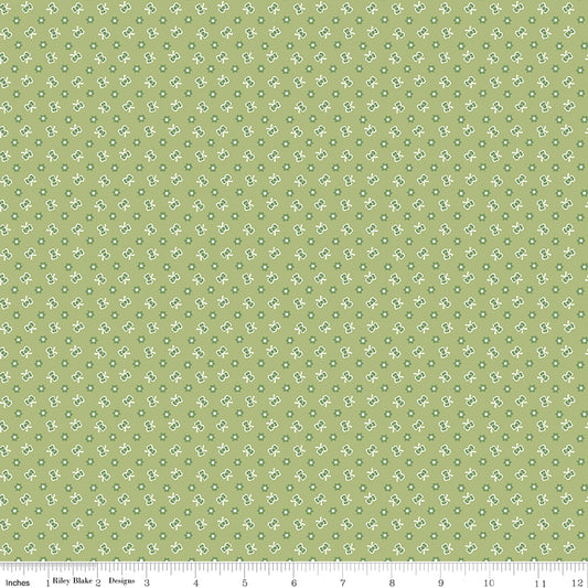 Lori Holt 44-45" 100% Cotton LETTUCE C13587 HomeTown Collection by Riley Blake Designs