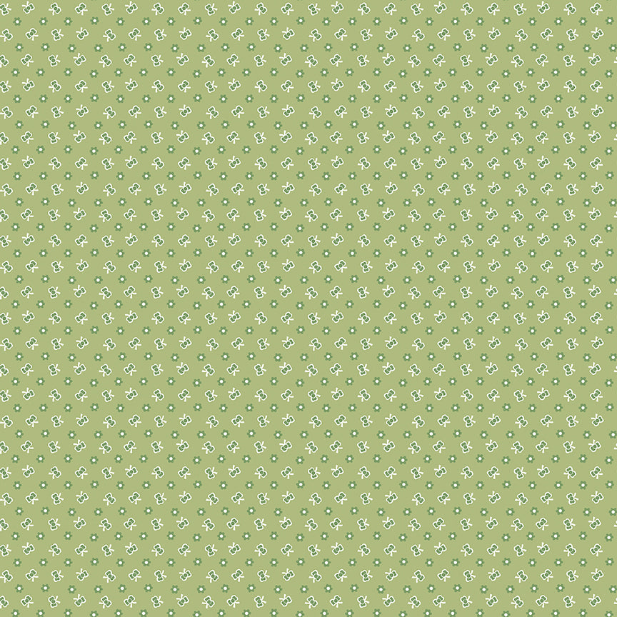 Lori Holt 44-45" 100% Cotton LTBASIL/LETTUCE C13587 HomeTown Collection by Riley Blake Designs