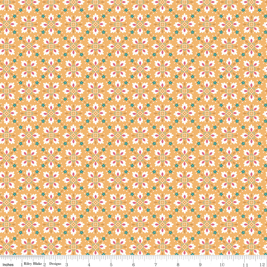 Lori Holt 44-45" 100% Cotton HEIRDAISY C13591 HomeTown Collection by Riley Blake Designs