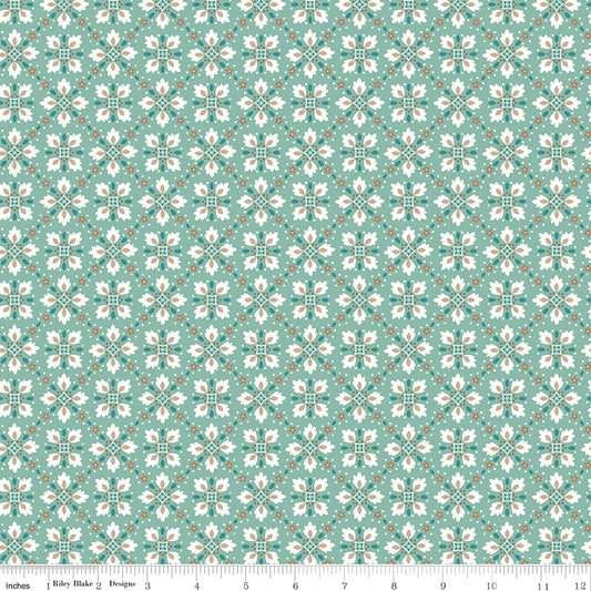 Lori Holt 44-45" 100% Cotton HEIRSEAGLASS C13591 HomeTown Collection by Riley Blake Designs