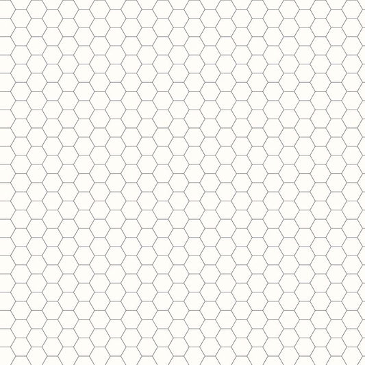 Lori Holt 44-45" 100% Cotton  GRAY C6387 BEE BACKGROUNDS Collection by Riley Blake