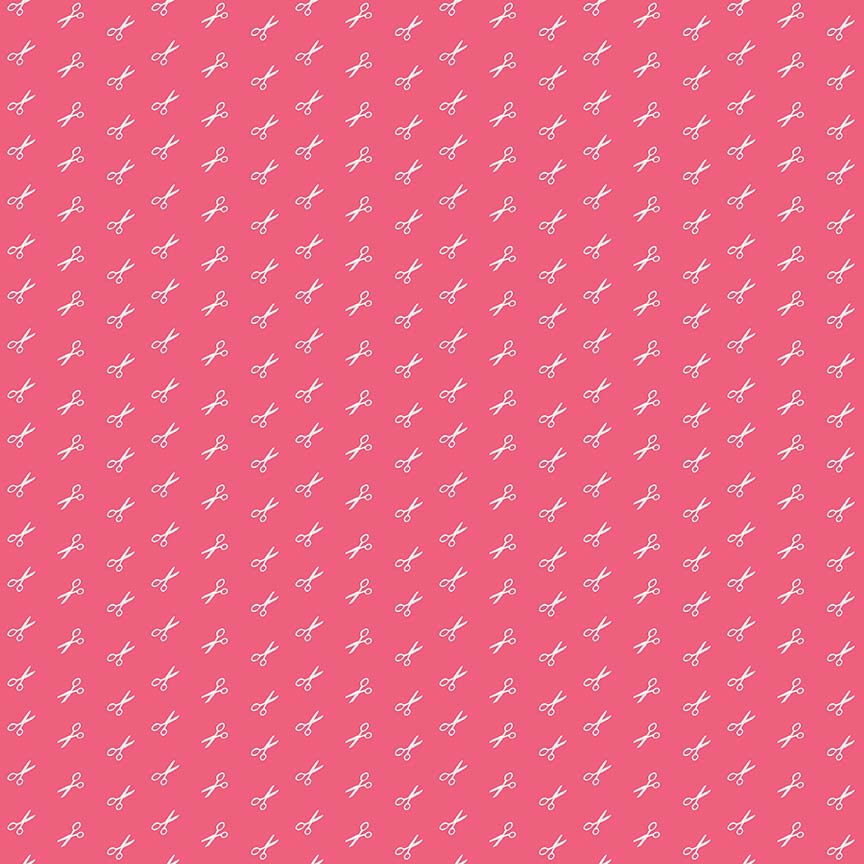 Lori Holt 44-45" 100% Cotton RASPBERRY C6408 BEE BASICS Collection by Riley Blake