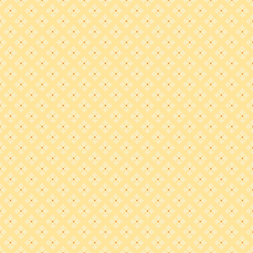 Lori Holt 44-45" 100% Cotton YELLOW C6409 BEE BASICS Collection by Riley Blake