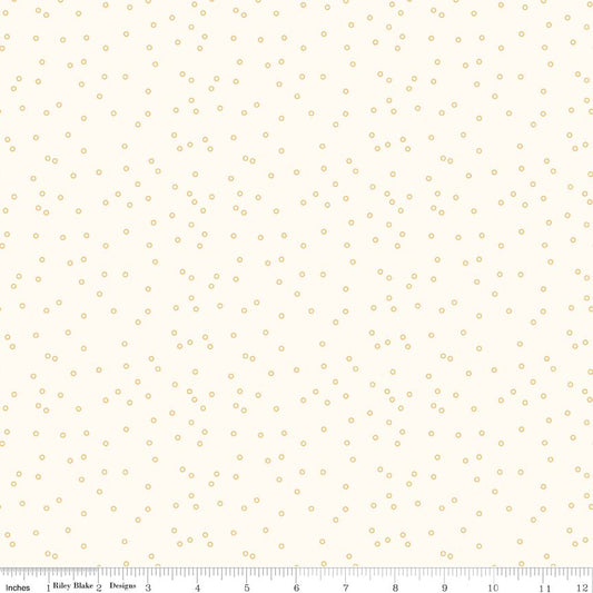 Lori Holt 44-45" 100% Cotton  HONEY C6384 BEE BACKGROUNDS Collection by Riley Blake