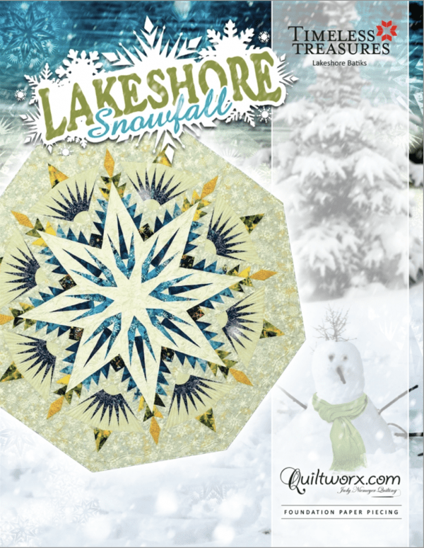 Lakeshore Snowfall Tree Skirt / Table Topper