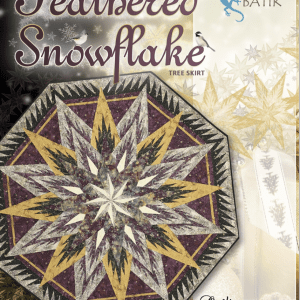 Feathered Snowflake Tree Skirt/Table Topper