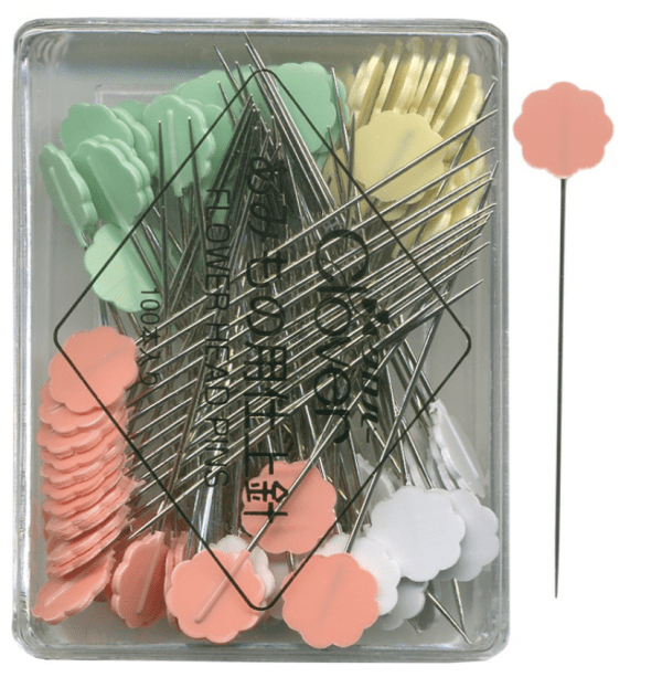 Clover, Flower Head Pins, Boxed, 100 pack